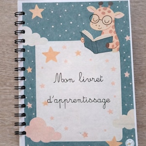 Mon livret d'apprentissage