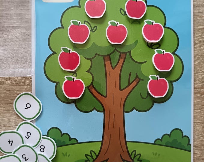 I'm learning to count up to 9