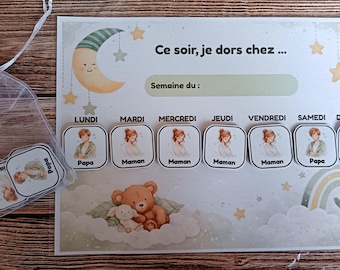 Tonight, I'm sleeping at... Mom's / Dad's