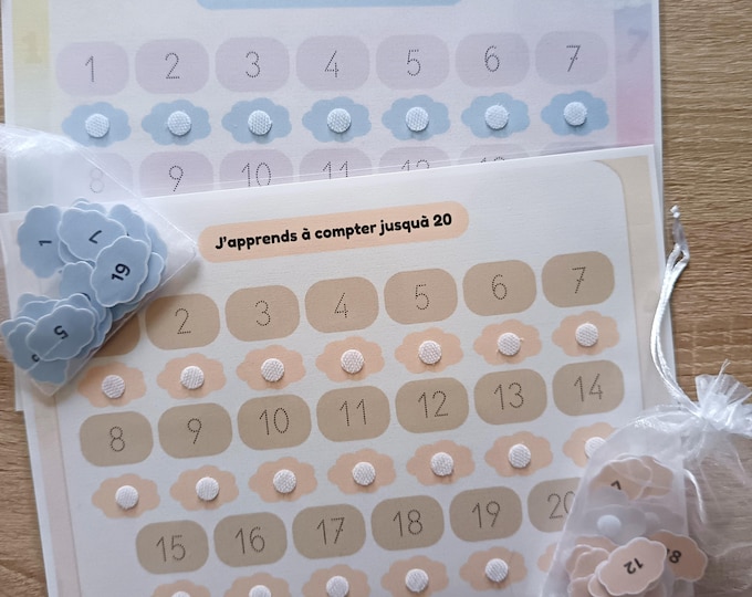 I'm learning to count to 20