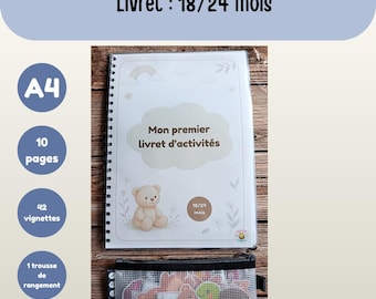 My First Activity Booklet - 18/24 Months - A4