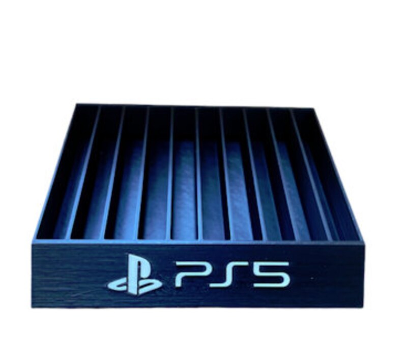Sony PS5 Game Case Holder Stand Holds 10 Game Cases Etsy Australia