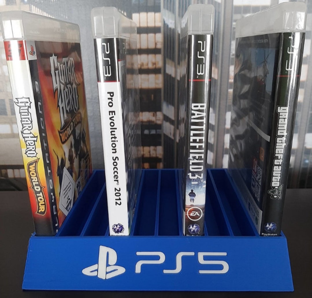 Sony PS5 Game Case Holder Stand Holds 10 Game Cases Etsy Australia