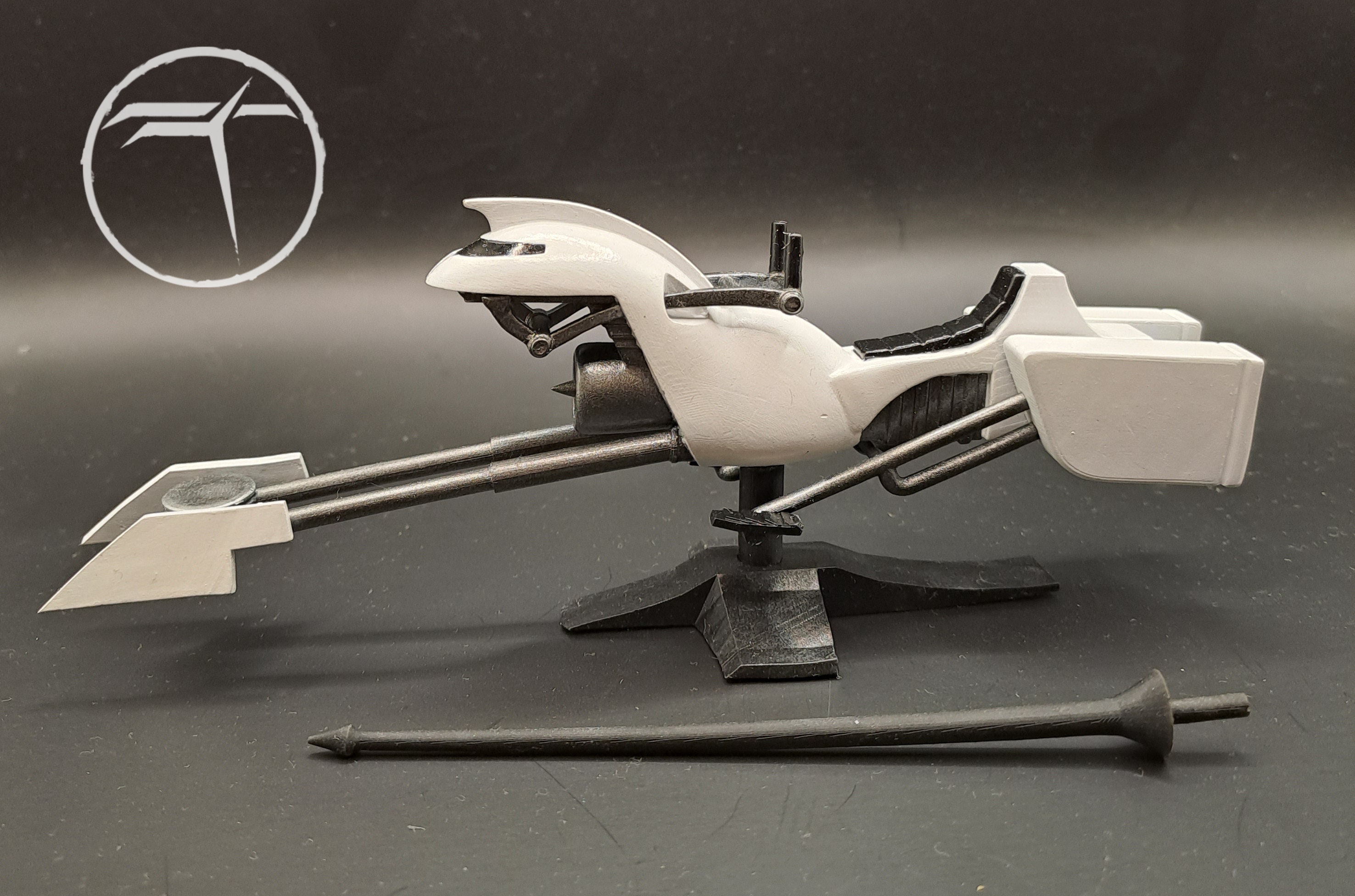 Clone Wars Lancer Speeder Bike: 1/18 & 1/12 Scale Replica - Etsy