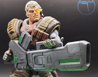 Futuristischer schwerer Blaster