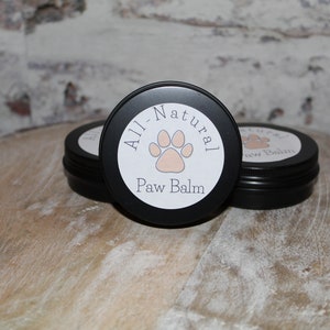All Natural Paw Balm for Dogs | Paw Pad Softener | Grooming and Skin Care | Cracked Paw Relief | Dog Gift
