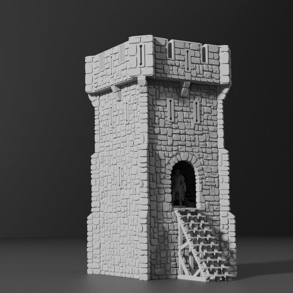 Norman Keep (Stonecroft Castle) - STL files for 3D Printing