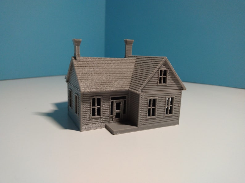 N Scale House 'the Courtland' STL Files for 3D - Etsy