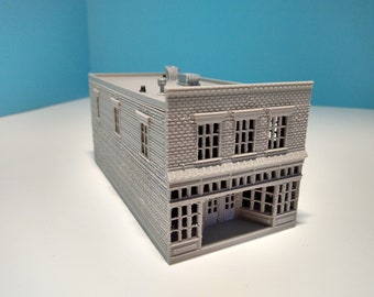 Tienda de Abraham a escala N - Impreso en 3D - Tren a escala o diorama