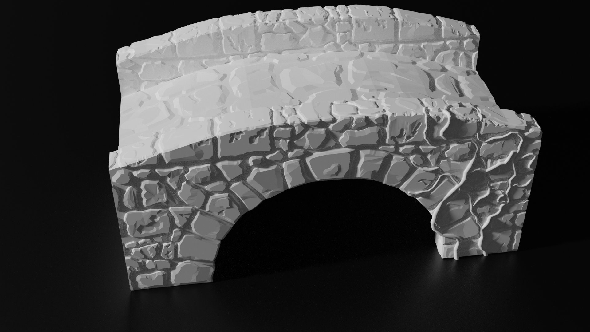 Olde Rayne Stone Bridge STL Files for 3D Printing Etsy