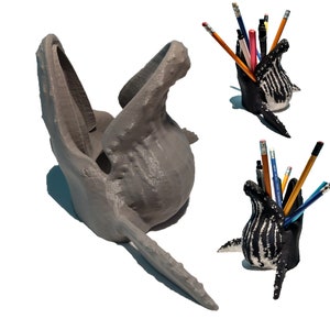 Pen/ Pencil Holder or Small Plant Pot (Humpback Whale!)