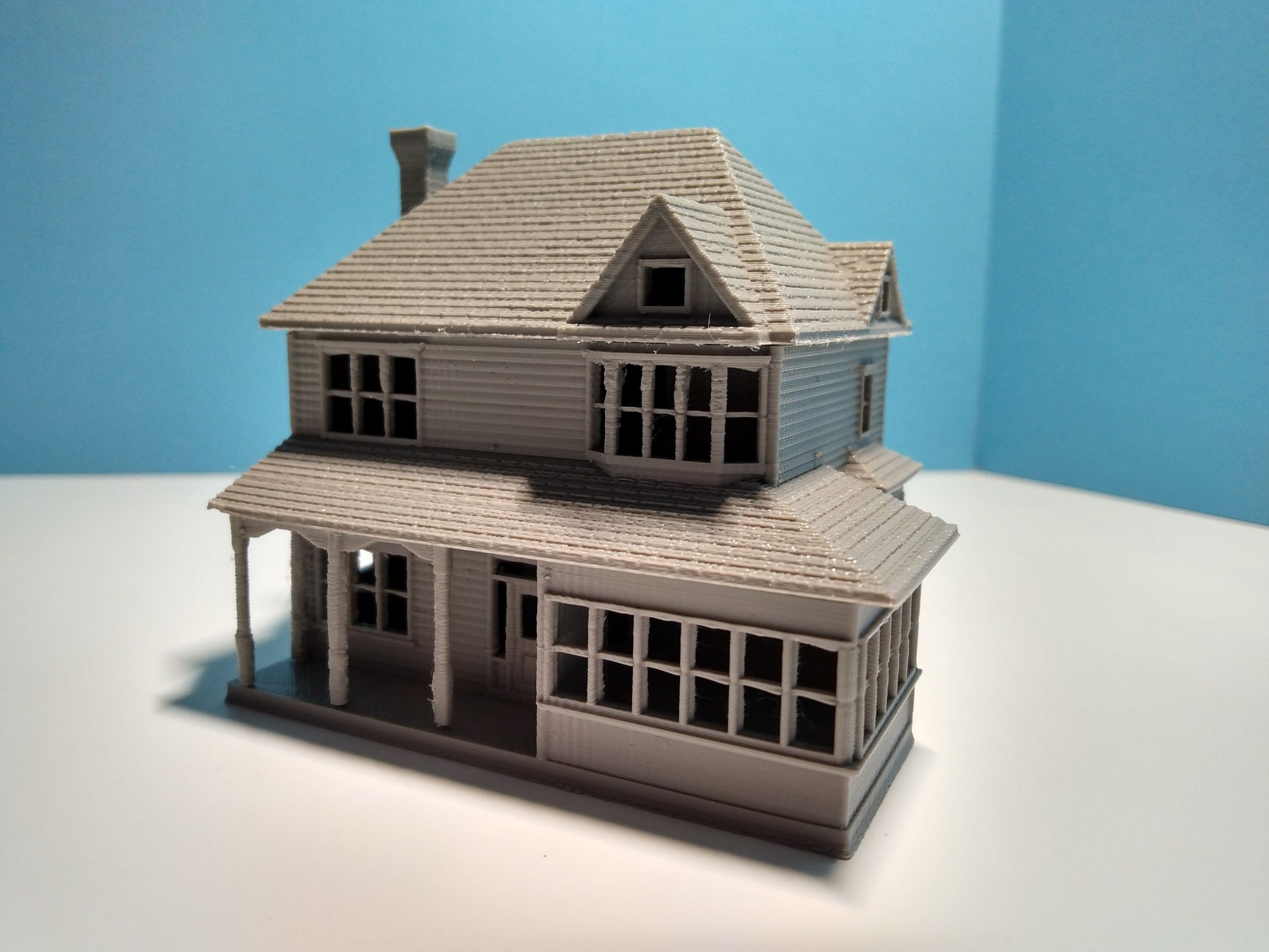 N Scale House 'syracuse I' STL Files for 3D Printing Etsy