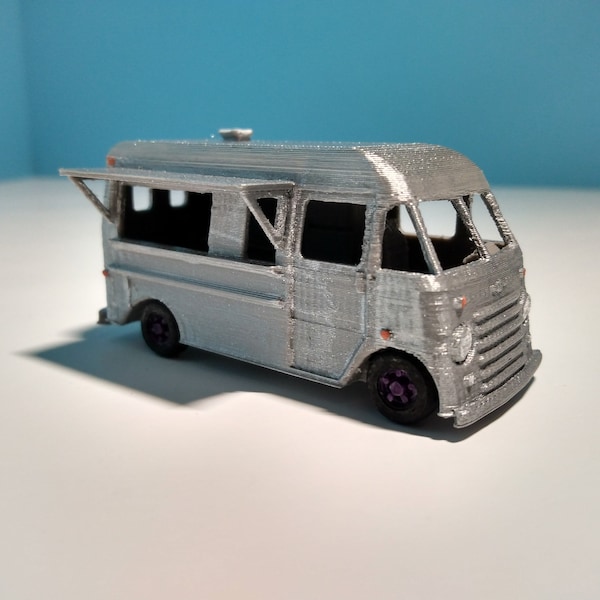 HO Scale 1961 Grumman Olson Kurbside Work Van - 3D Printed - Model Train or Diorama