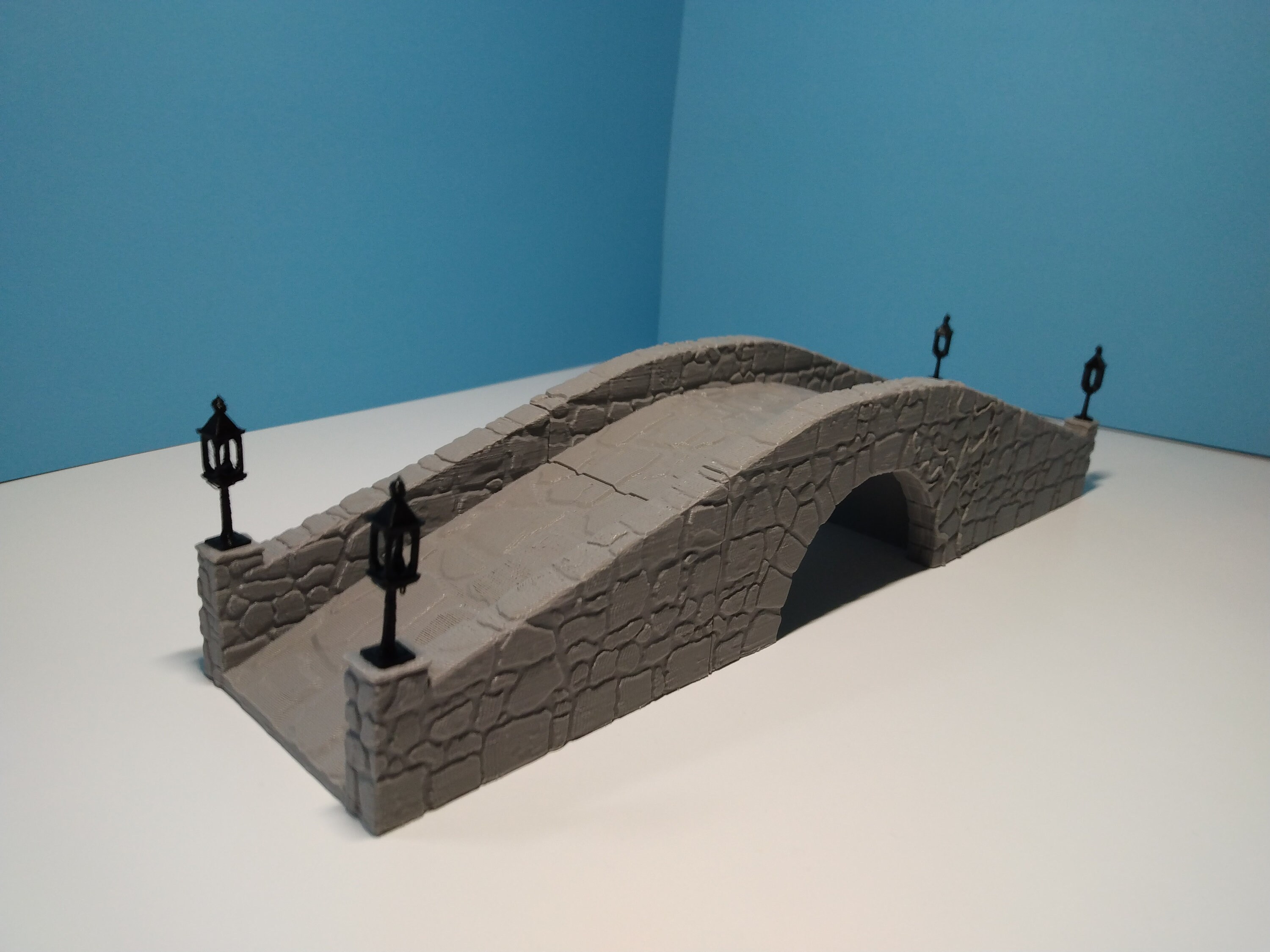 Olde Rayne Stone Bridge STL Files for 3D Printing Etsy