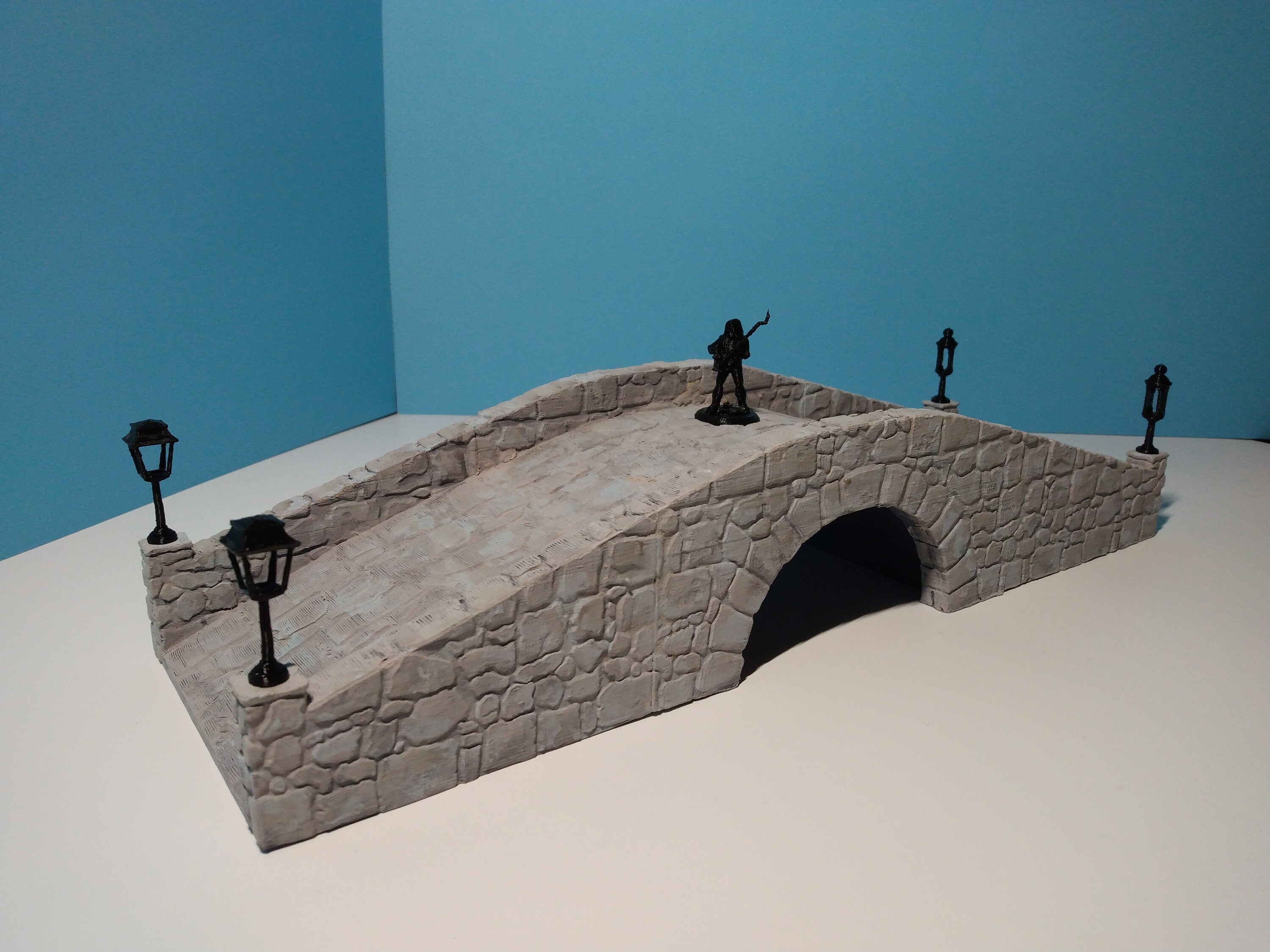 Olde Rayne Stone Bridge STL Files for 3D Printing Etsy