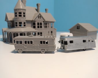 N Scale Scenery 'VacationPack 1' - 3D Printed - Model Train or Diorama