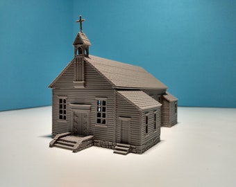 N Scale Historic 'St.James Church' - 3D Printed - Model Train or Diorama