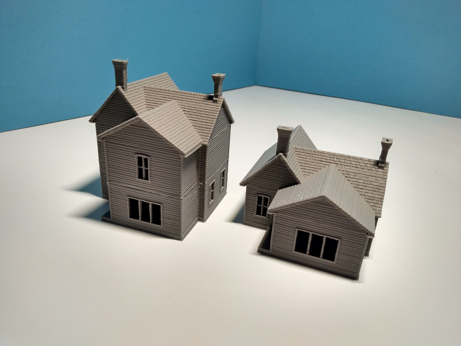 N Scale House 'the Courtland' STL Files for 3D - Etsy