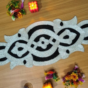 Beaded  Table Runner,  Table Topper 13X36 Handmade Beaded Table Runners For Center Table And Dinning Table Decoration