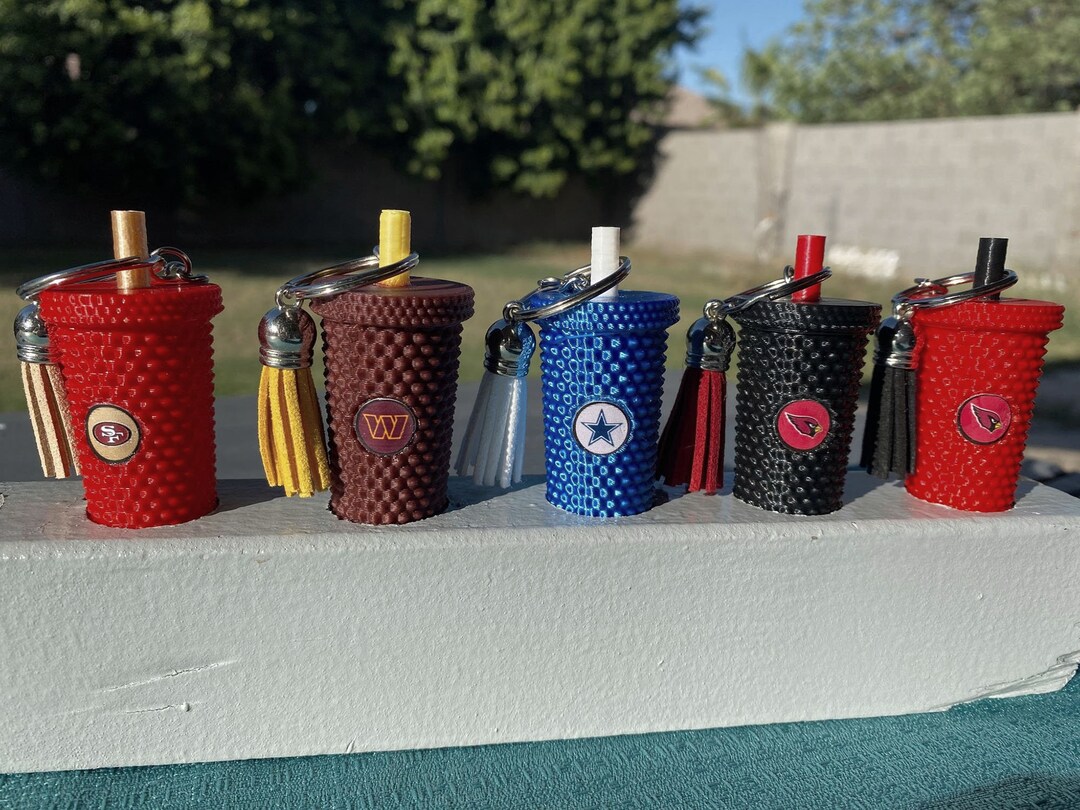 NFL Keychains Cardinals, 49's, Cowboys, Washington Etsy