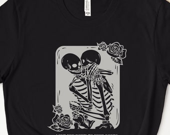 Love You Down to Your Bones Tee, Skeleton Tee, Halloween Tee, Halloween Top