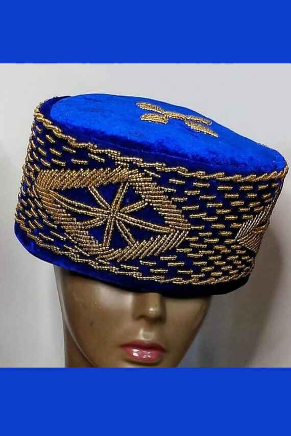 Blue \u0026 Gold African Chieftaincy Wedding 