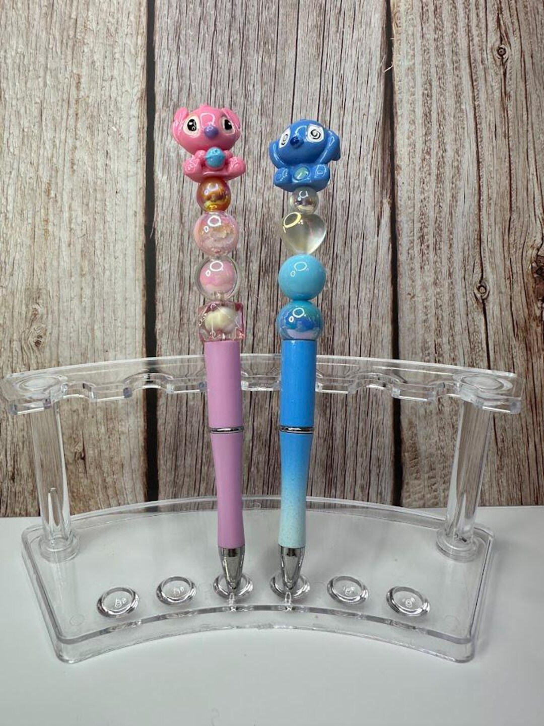 Cartoon Rhinestone Pen Kids Cartoons Characters Stitch Beaded Pens, Stitch Pen, Rhinestone Pen ...