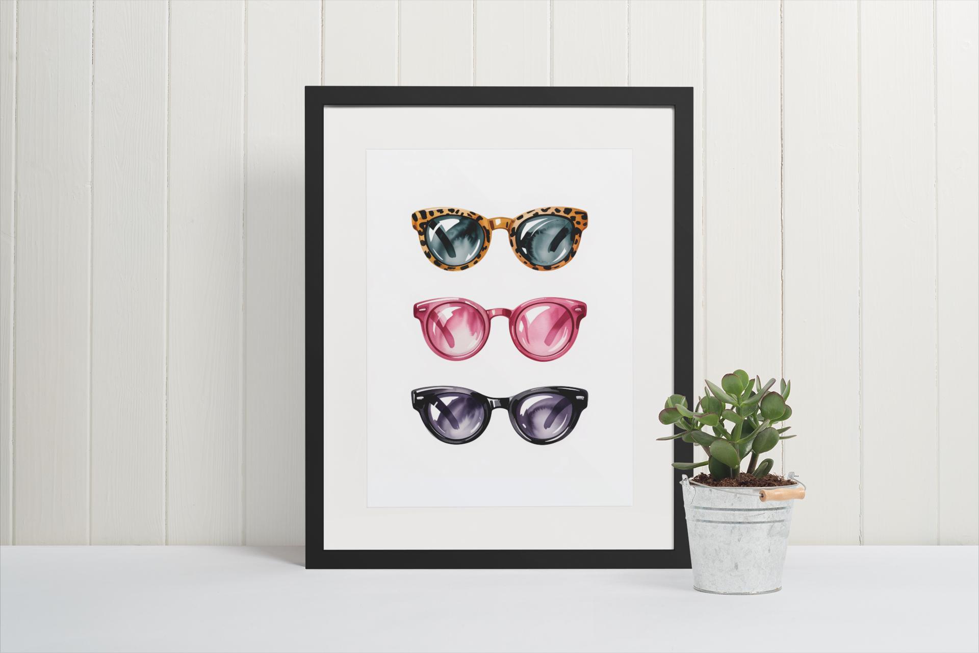Leopard Print Cat Eye Sunglasses - Etsy display picture 3