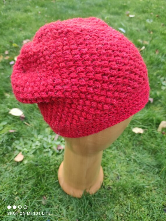 Red Crochet Hat | Etsy