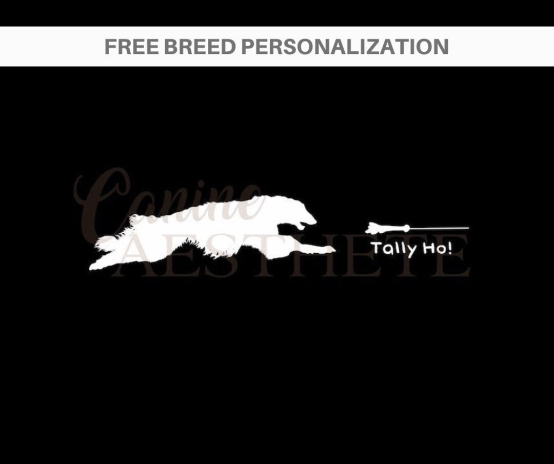 Tally Ho Decal Lure Coursing Fast CAT - Etsy