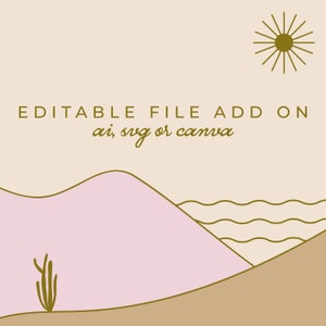 Logotipo AI, logotipo SVG, formato Canva, tarjeta de presentación, tarjeta de agradecimiento, diseño de calcomanías. Actualización de archivo.