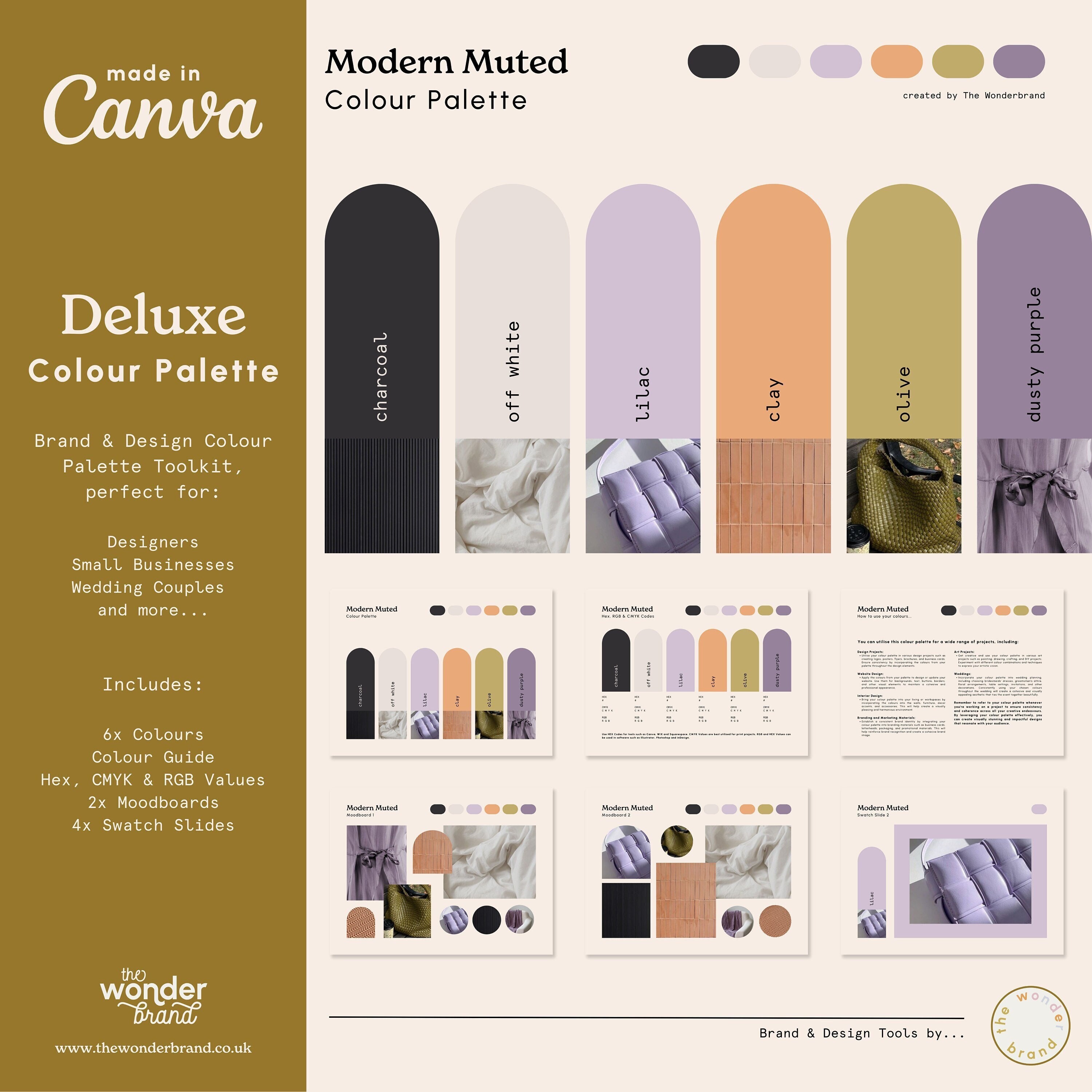 Muted Color Palettes for Modern Brands: Timeless Elegance