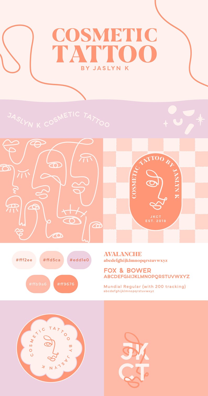 Custom Logo Design Custom Brand Design Branding Kit Logo Etsy