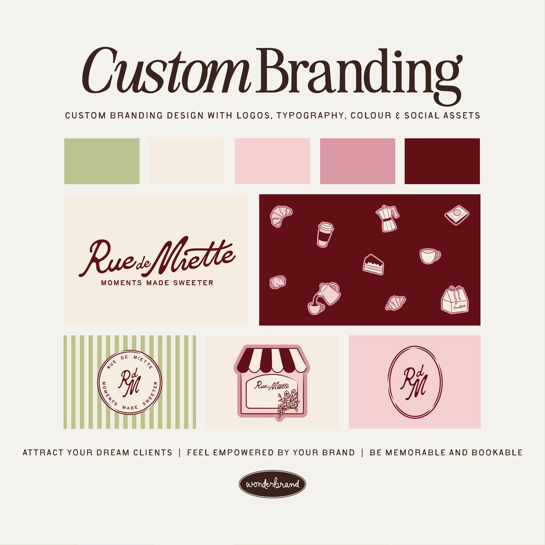 Customize Name Brand Custom Modern Branding Design, Custom Branding Design, Logo Design ...
