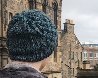 Balloch Hat Knitting Pattern Only