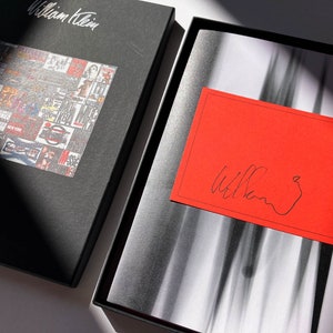 Signed Artist Box 33 WILLIAM KLEIN