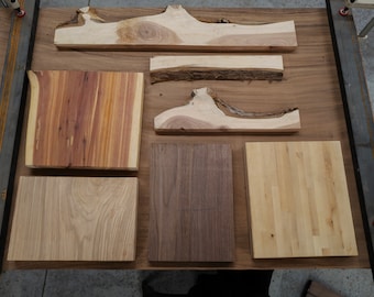 Scrap Wood Grab bag 5-10 lbs Pick your wood