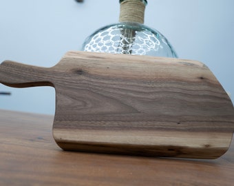 Charcuterie Board / Black Walnut /  Live Edge