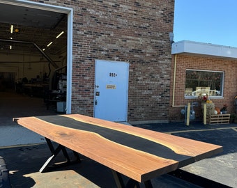 Custom Black Walnut Dining Tables