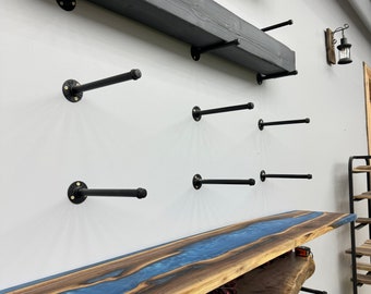 Black Walnut Resin Console Table