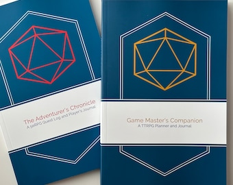 TTRPG GM Planer und Player Journal Bundles