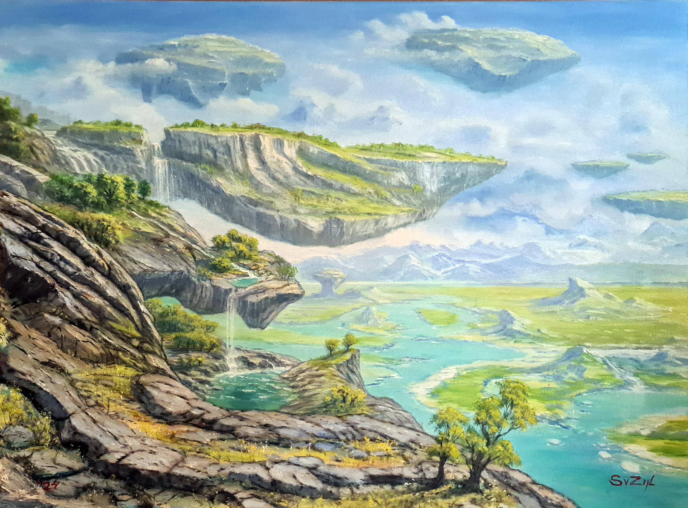 A Landscape high up in the Sky