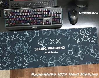 Kaws Mousepad XL: Non-Slip Gaming Desk Mat