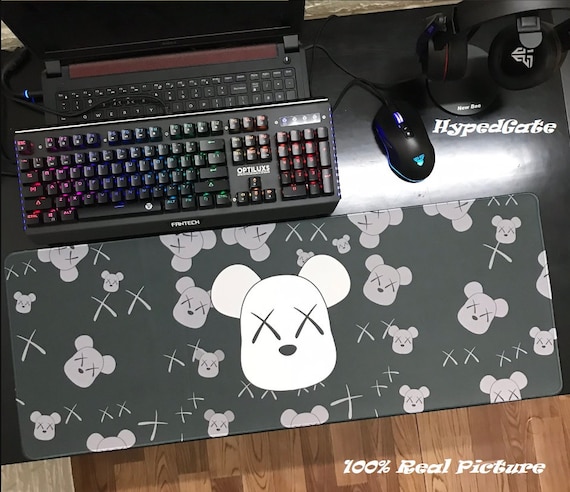 BearBrick Gaming Mouse Pad XL - Smooth, Non-Slip Rubber Desk Mat