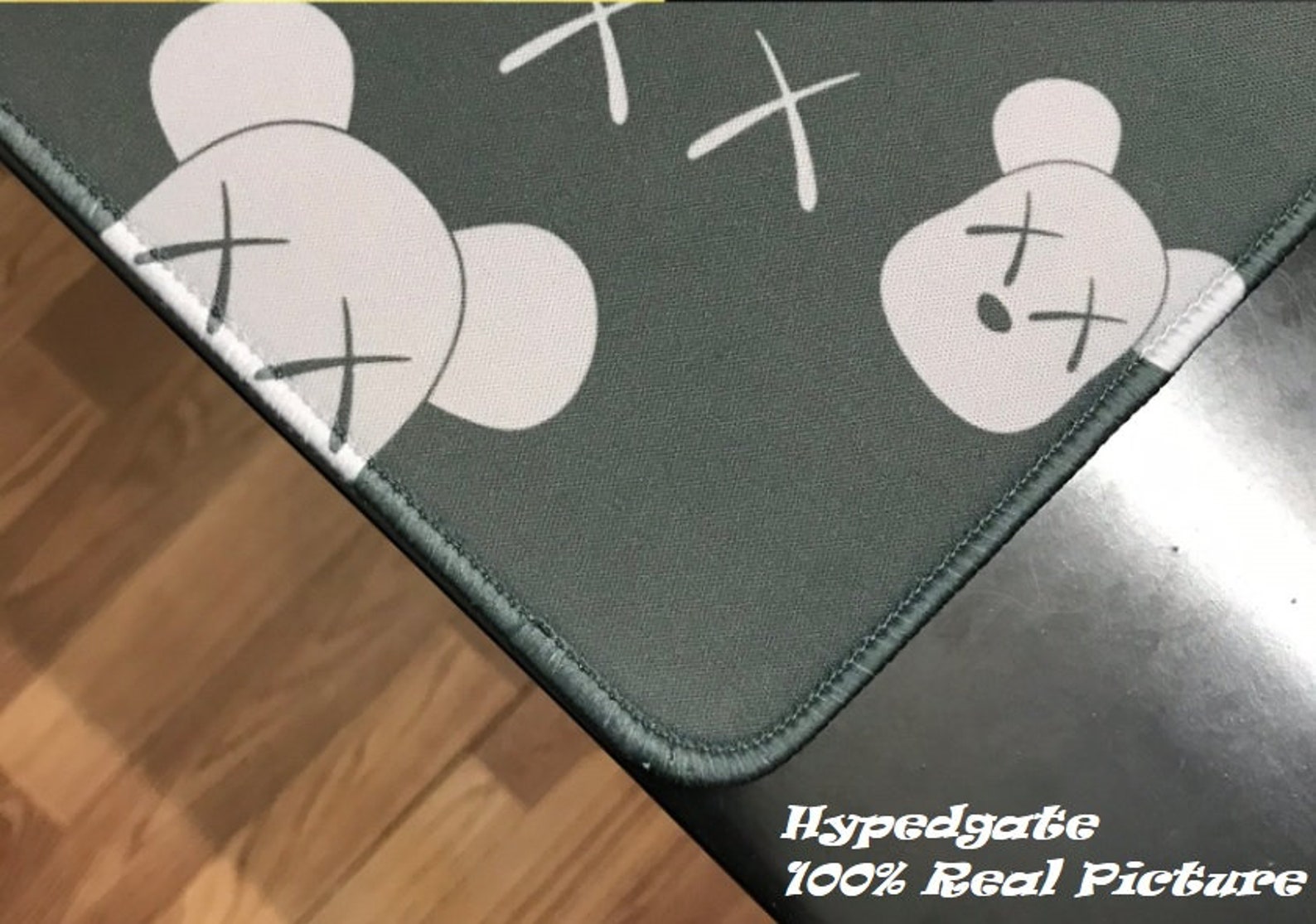 Kaws X Bearbrick Mousepad XL Gaming Mouse Pad Desk Mat Smooth Etsy