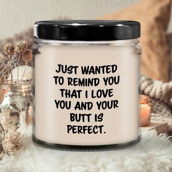 Just Wanted to Remind You Love You Candle|Candle for gift, Scented soy candle, Meaningful gift, Hand poured candle, Organic handmade, Candle