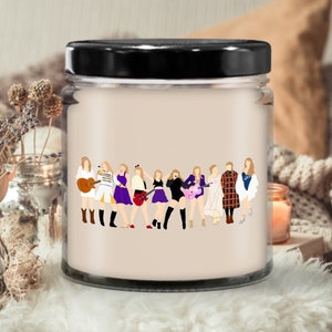 TS Era Midnights Swiftie Candle |Candle for gift,Scented soy candle, Meaningful gift,Hand poured candle,Organic handmade,Candle