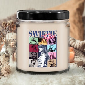 Eras Poster Swifties TS Candle |Candle for gift,Scented soy candle, Meaningful gift,Hand poured candle,Organic handmade,Candle