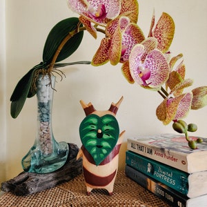 Wooden Korogu 20cm Korok Figurine Aldo // Wooden Korok Statue , Breath of the Wild - The Legend of Zelda , Handmade Korok , Korok Toys