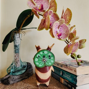 Wooden Korogu 20cm Korok Figurine Elma // Wooden Korok Statue , Breath of the Wild - The Legend of Zelda , Handmade Korok , Korok Toys